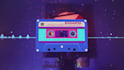 create a retro cassette tape visualizer for your music