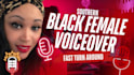 record a professional southern black female voiceover