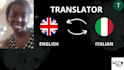 be your translator english italian