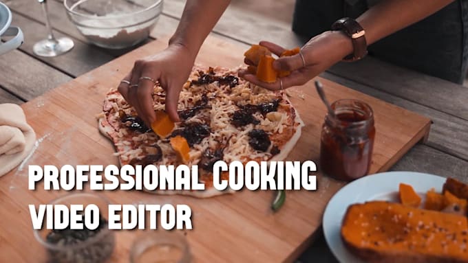 do cooking videos editing services for youtube in 24 hour