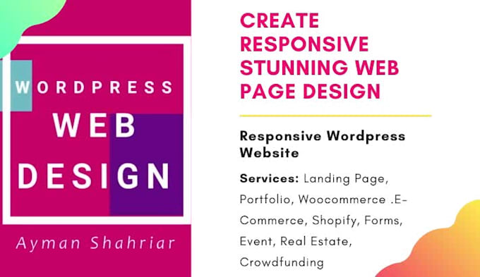 create responsive stunning web page design