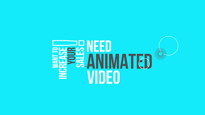 create kinetic typography animation video