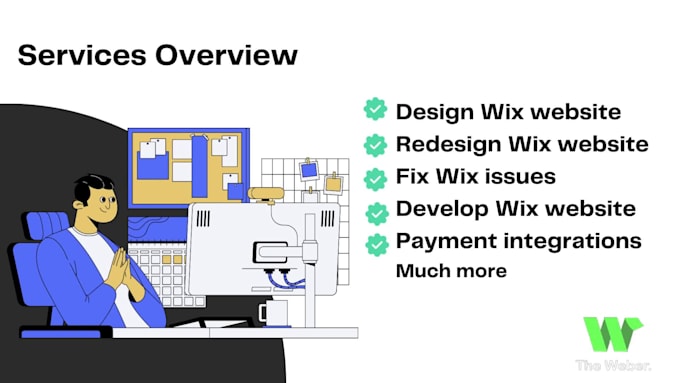 design mobile responsive wix website, redesign wix website