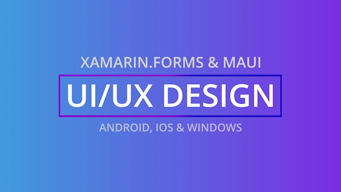 design responsive mobile app UI using net maui