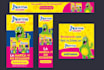 convert static design to HTML5 animated google display banner ads from PSD or ai