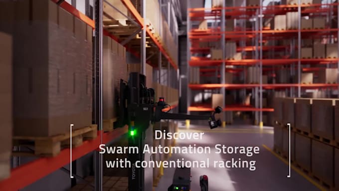 do 3d industrial robotic animation conveyor section animation, blender animation