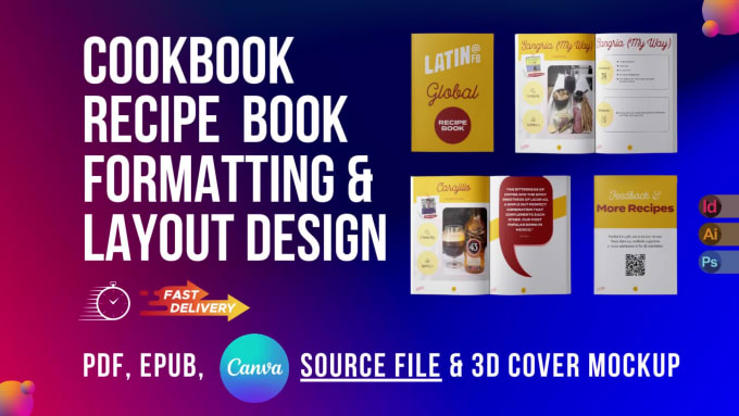 Create professional recipe book, ebook, or cookbook design in canva by ...