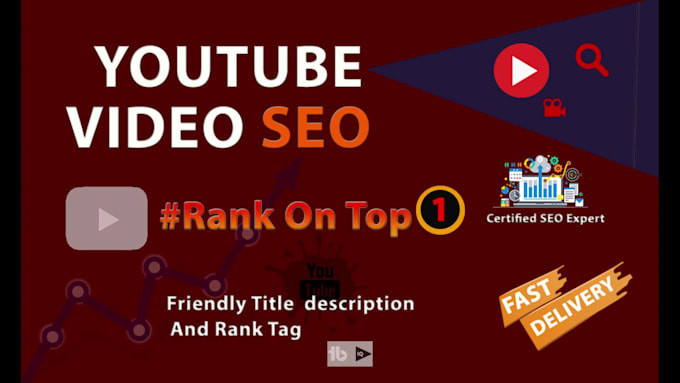 rank youtube video SEO marketing with organic promotion and channel optimization