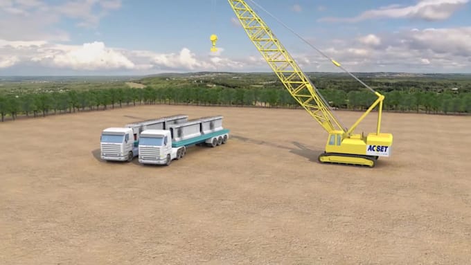 do 3d construction process civil infrastructure engineering 3d heavy equipment
