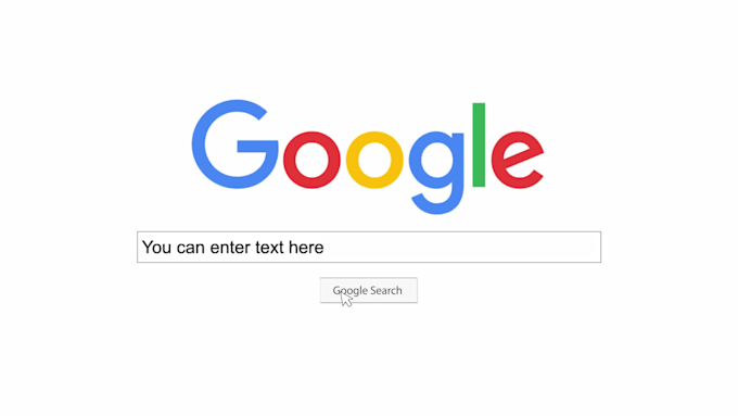 make special google search video intro