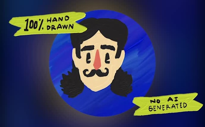 draw your portrait in my unique style