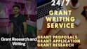 develop research grants, proposals, grant applications 501c3