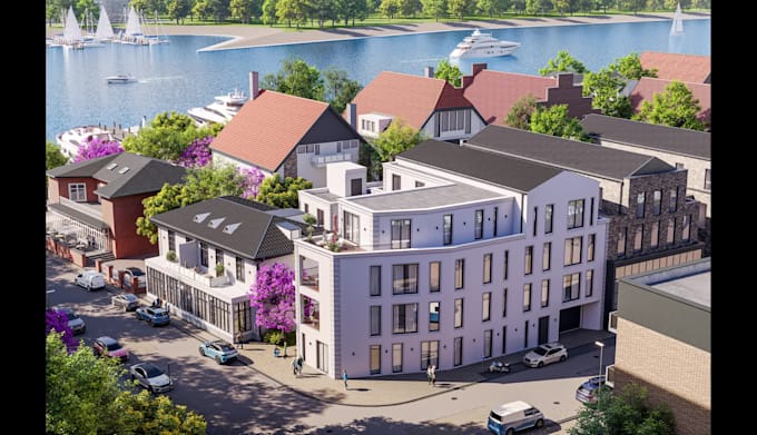 do 3d architectural visualization for real estate
