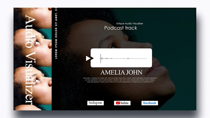 create eye catching audiograms or waveforms for your podcast