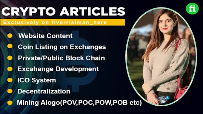 write exclusively unique crypto and bitcoin articles