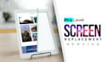 do precise screen replacement and motion tracking  vfx