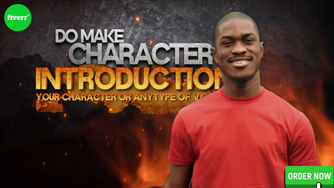 do make cinematic character introductions in your videos
