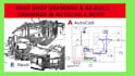 draw hvac shop drawings and as built drawings in autocad and revit