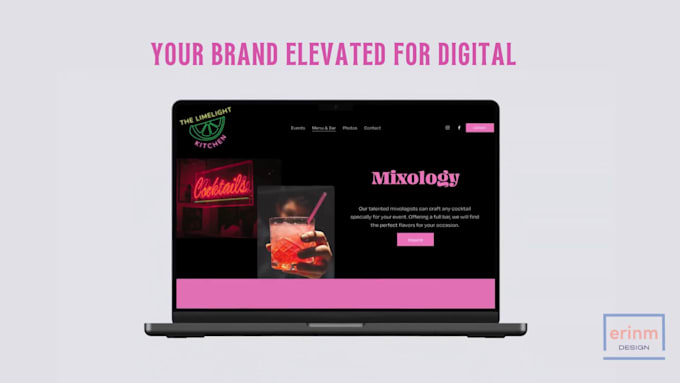 design a custom professional squarespace website for your business
