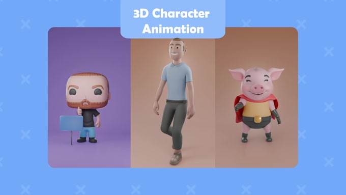 create a custom 3d animation for you