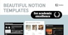 create personalized aesthetic notion templates for students