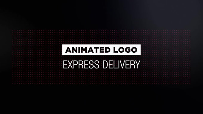 create logo animation as you wish