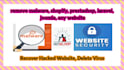 do malware removal from wordpress, shopify, prestashop, and PHP website