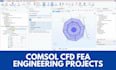 do cfd fea analysis on comsol multiphysics