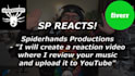 create a reaction video where I review your music and upload it to youtube
