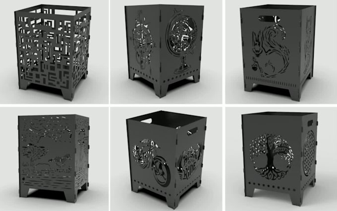 prepare sheet metal dxf files for cnc laser cutting and fabrication