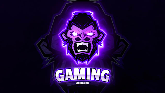 create animated twitch gaming screen, alerts and overlay