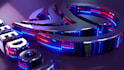 create unique, clean and metallic glossy 3d logo animation