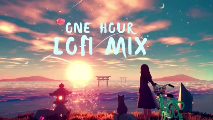 Make lofi animated chill hiphop videos 10x 1h with youtube channel no  copyright by Iamhashan | Fiverr