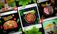design social media poster, ads, product manipulation