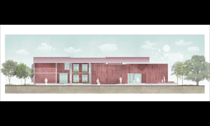 architectural visualization and rendering in photoshop
