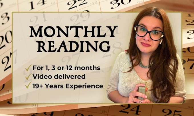 give you a general monthly forecast tarot reading