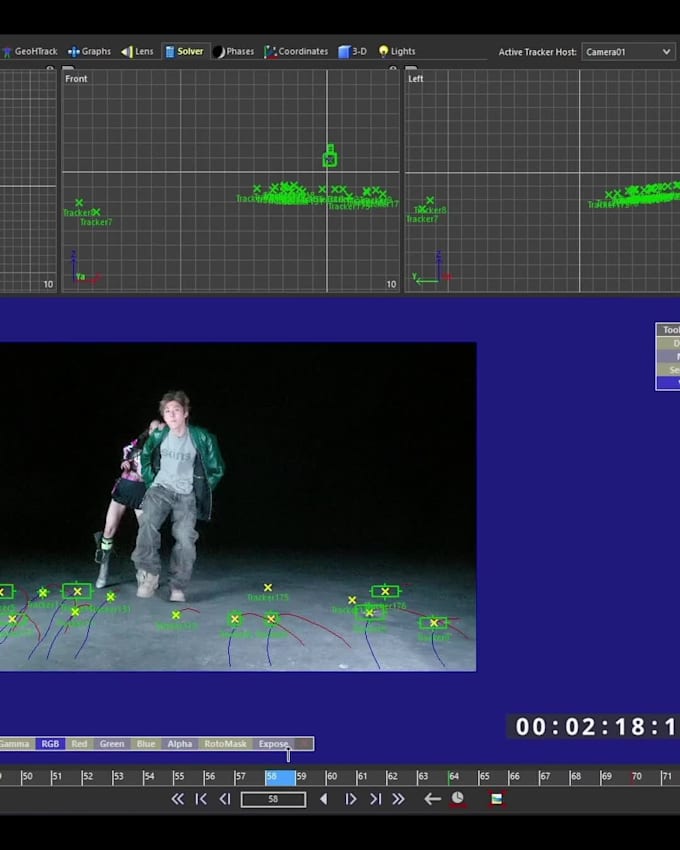 do accurate camera tracking and matchmove for vfx and cgi