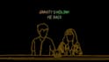 create trendy animated hand drawn lyric video