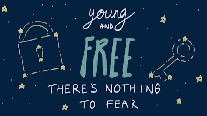 create an animated lyric video