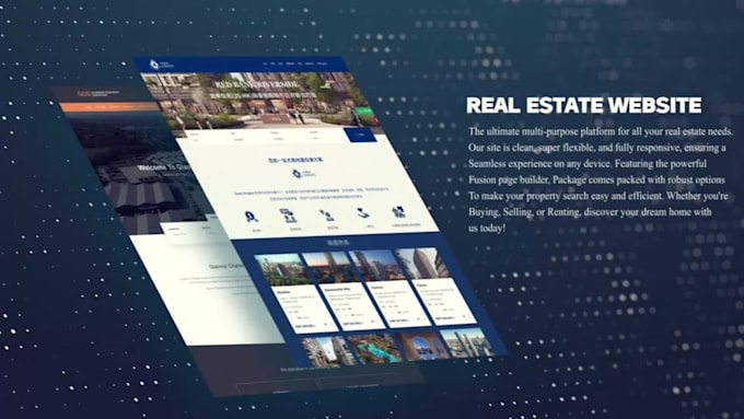 build a real estate website with wordpress