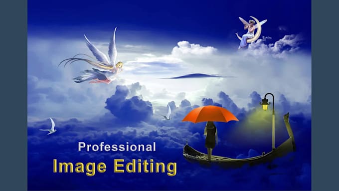 do pro photo editing and image background fix