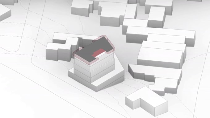 create architectural visualization collage render in photoshop