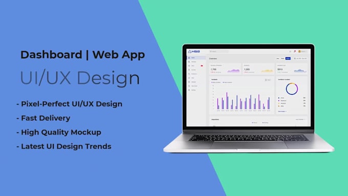 Do professional ui ux dashboard design for your business