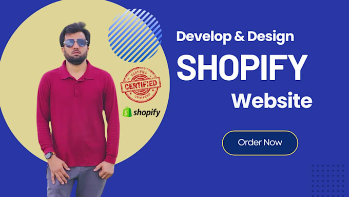 design shopify store or custom shopify website design