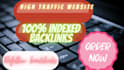 do SEO guest post dofollow backlinks on high traffic sites