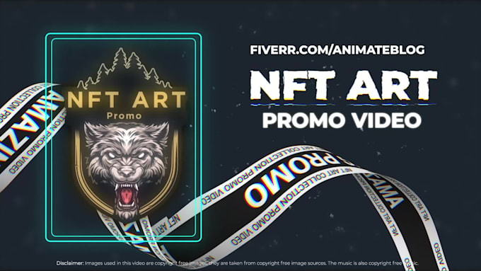 nft art collection intro promo video