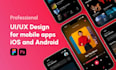 create mobile app UI UX design with figma
