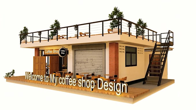 coffee shop, truck, kitchen, restaurant, food village, food truck 09