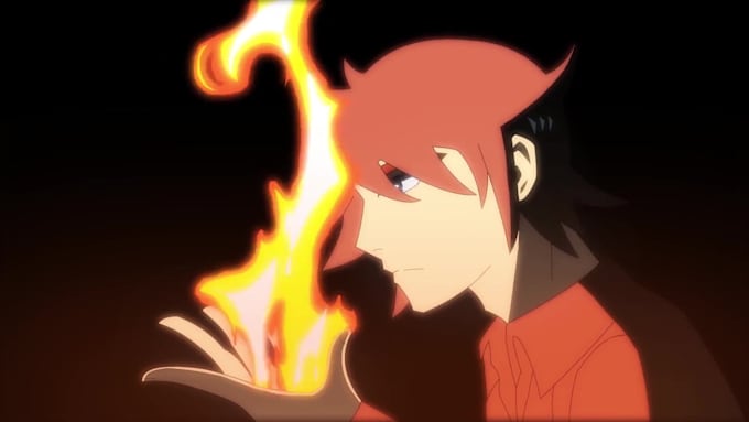 do 2d character animation, gif frame by frame in traditional 2d anime style