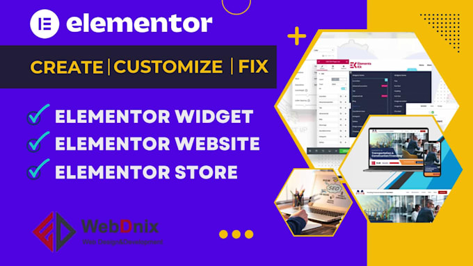 build elementor widget, convert figma to elementor website
